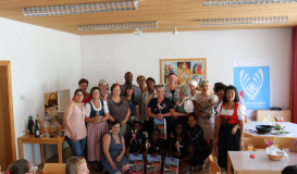 Juni 2017 zu Besuch beim Patenverein in Steyrermühl, Österreich (Bild: Multikulti Verein)